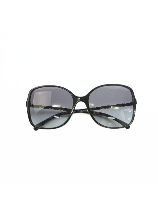 Chanel CC Logo Sunglasses Self Frame Gradient Lens 57 Black OH Eyewear main image 4